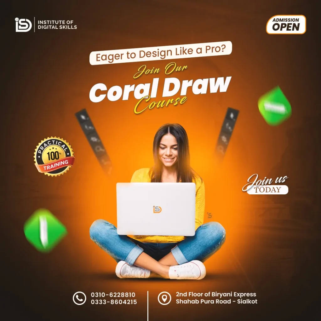 Coreldraw Graphic Designing Course in Sialkot