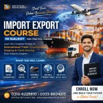 import export course in sialkot