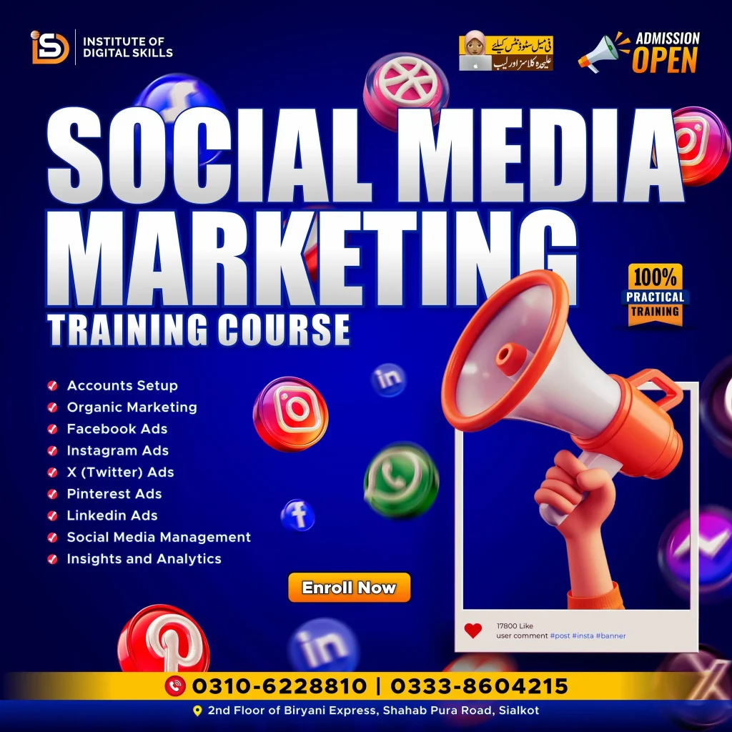 Social Media Marketing Course in Sialkot
