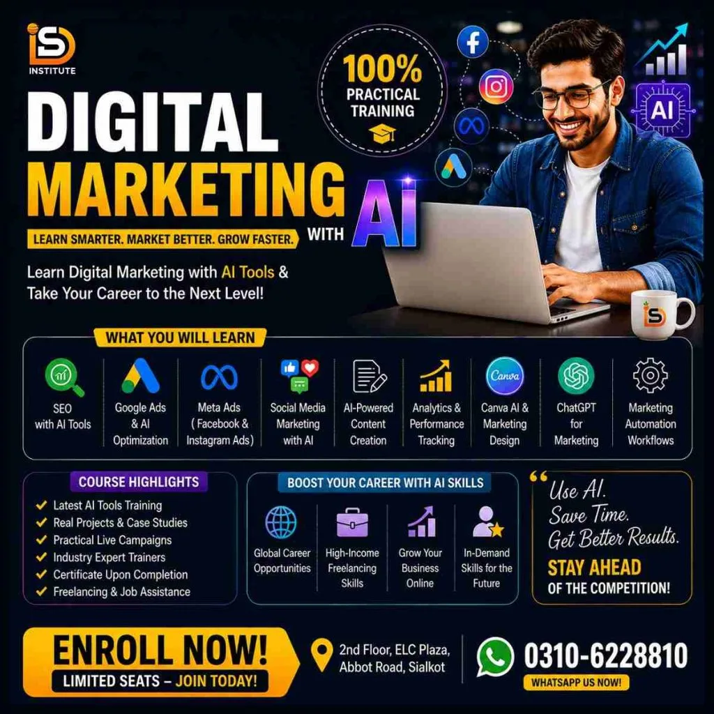 digital marketing course in sialkot