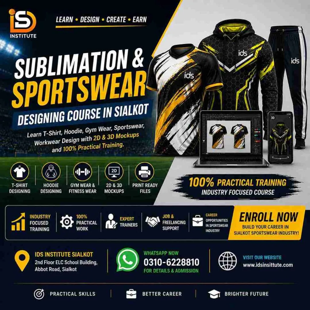 sublimation designing course in sialkot