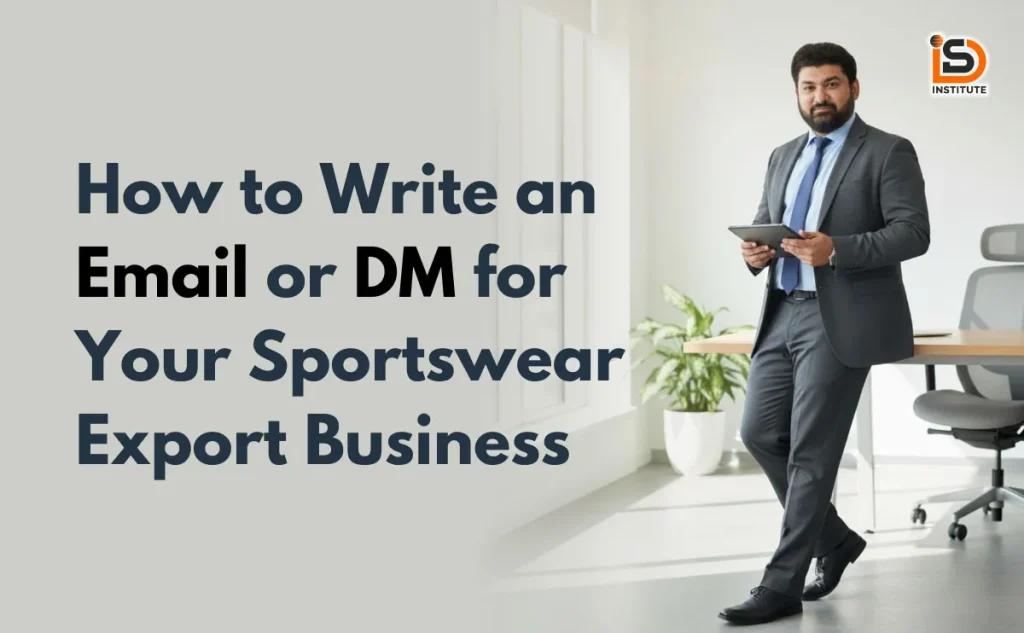 How to Write an Email or DM for Your Sportswear Export Business