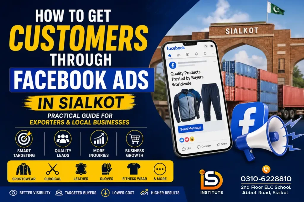 How to Get Customers Through Facebook Ads in Sialkot