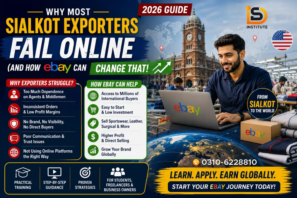 Why Most Sialkot Exporters Fail to Get International Buyers Online