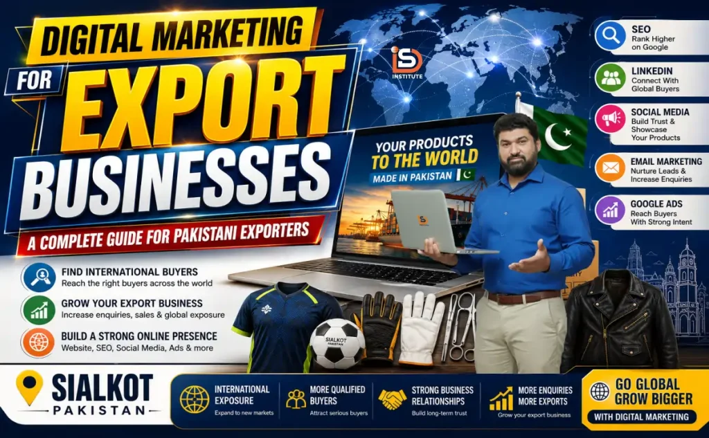 Digital Marketing for Export Businesses in Pakistan