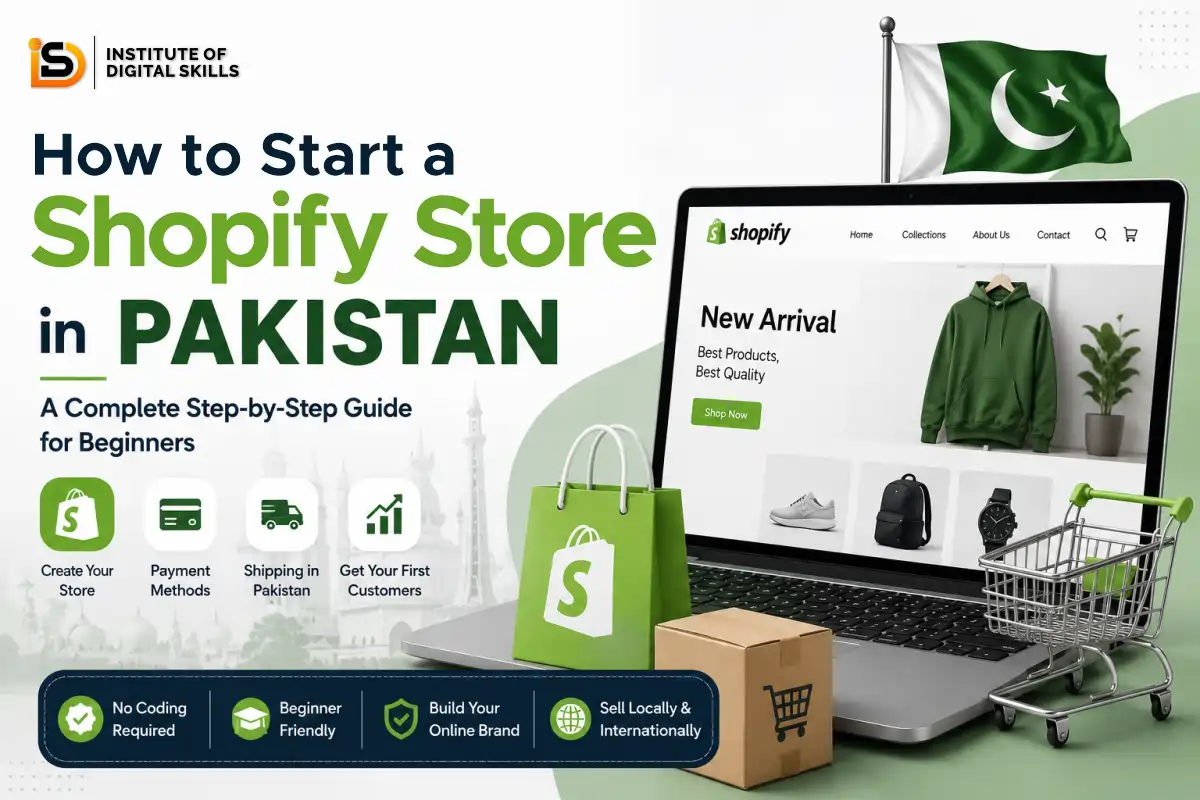 how to start shopify store in pakistan